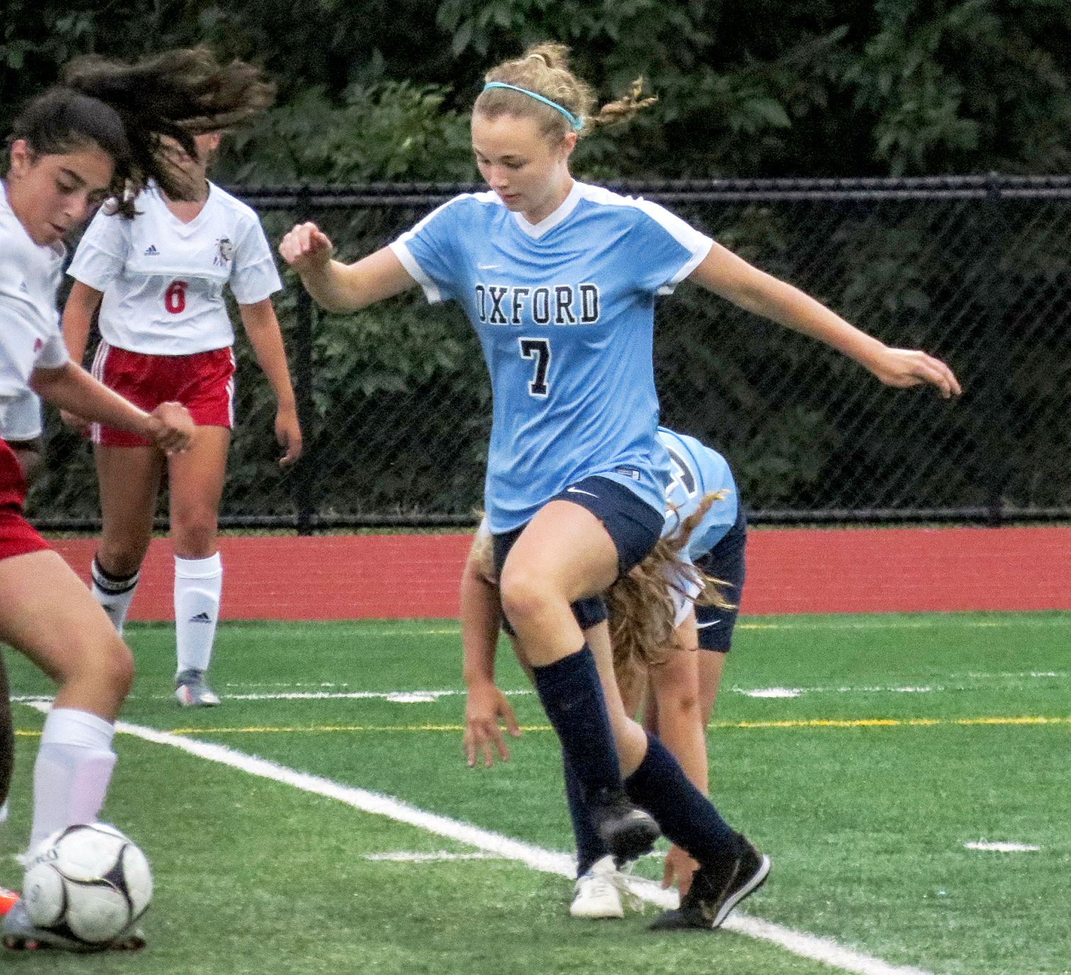 Oxford Girls’ Soccer Team Shuts Out Derby